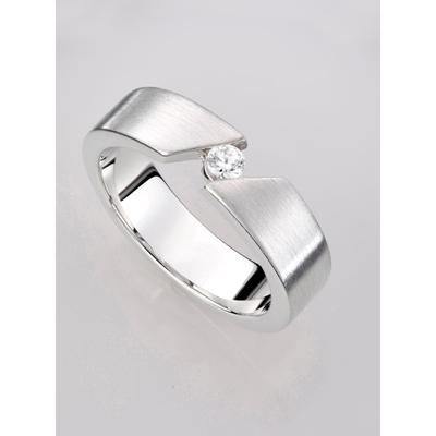 Fingerring LADY Gr. 17, silber (silber 925), Fingerringe, Damen, 17, Silber 925 (Sterlingsilber) Image