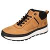 Schnürboots LERROS, Herren, Gr. 46, braun (camelfarben, schwarz), Leder, sportlich, Schuhe, Schnürschuh, Freizeitschuh