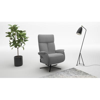 TV-Sessel SIT & MORE "TV Sessel Triple Seven Xtra large", grau, B:86cm H:111cm T:86cm, 95%Polyester 5%Polyamid, Sessel, mit Herz-Waage und 3 Motoren Image