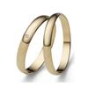 Trauring FIRETTI "Schmuck Geschenk Gold 375 Hochzeit Ehering "LIEBE"" Gr. 54, gold (gelbgoldfarben), Fingerringe, 54, 0,005 ct SI = kleine Einschlüsse mit Brillant, Gelbgold 585, 3,0mm, Made in Germany, wahlweise mit oder ohne Brillant