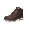 Winterboots DOCKERS BY GERLI, Herren, Gr. 40, braun (schoko), Leder, Schuhe, Schnürboots mit Warmfutter