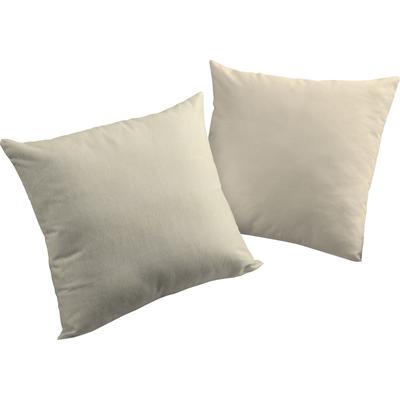 Dekokissen ADAM "LIttle Parrot", beige (natur, gemustert, jaquard, struktur), B:50cm L:50cm, Baumwolle, Dekokissen_Sitzkissen_Kissenhüllen, GOTS zertifiziert - Wendekissenhülle ohne Füllung, 1 Stück Image