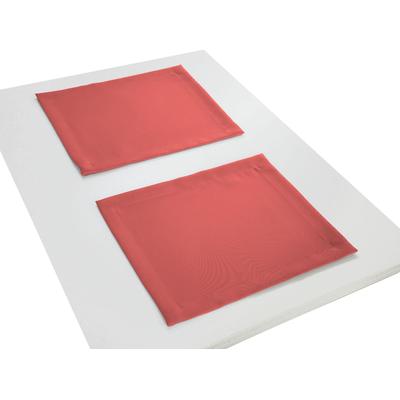 Platzset ADAM "Uni Collection Light" Gr. 1, rot, B:30cm L:40cm, Obermaterial: 100% Baumwolle, Platzsets Image