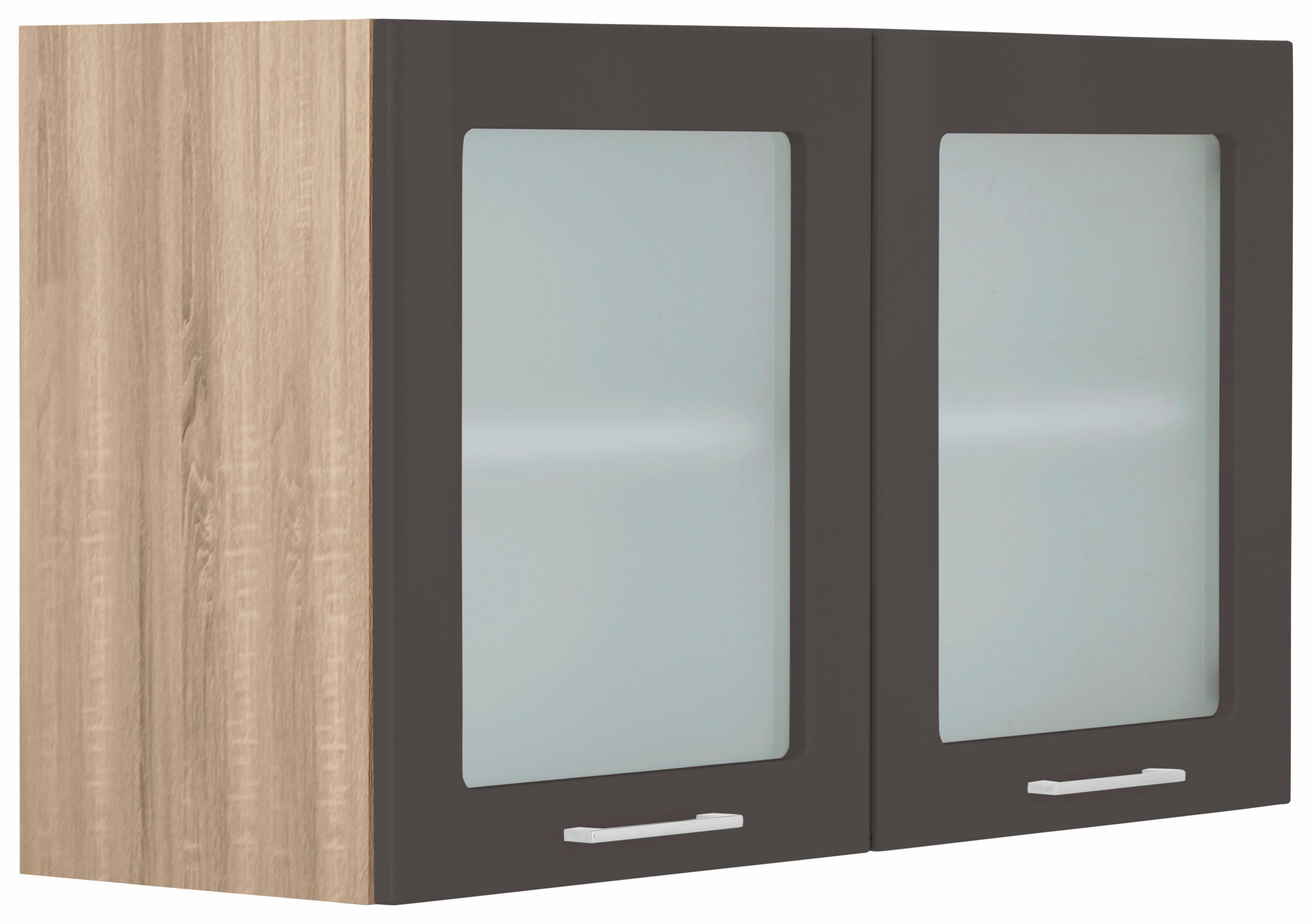 Hängeschrank KOCHSTATION "KS-Haiti", grau (grau hg eiche), B:100 H:57 T:34, Schränke Image