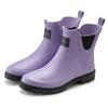Gummistiefelette ELBSAND "Boots", Damen, Gr. 36, lila, Obermaterial: 100% Synthetik. Futter: 100% Textilmaterial. Decksohle: 100% Textilmaterial. Laufsohle: 100% Synthetik, unifarben, casual, Schuhe, aus wasserdichtem Material, Gummistiefel,...