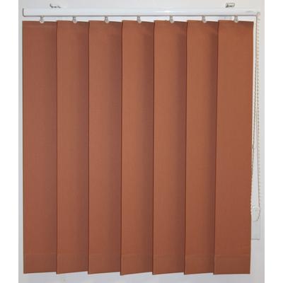 Lamellenvorhang SUNLINES "Montana", orange (terra), B:140cm H:280cm, Jalousien, Wunschmaß Image