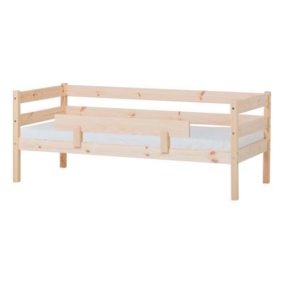 Einzelbett HOPPEKIDS "ECO Comfort Kinderbett, Kiefer Massivholz, Jugendbett inkl. Rollrost", beige (natur), B:76cm H:65cm L:166cm, Kiefer massiv, Betten, 70x160 cm, wahlweise in verschieden Farben/ Matratze/ Absturzsicherung Image