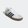 Sneaker ADIDAS SPORTSWEAR "VL COURT 3.0", Gr. 36,5, schwarz-weiß (cloud weiß, core schwarz, grau one), Synthetik, Leder, sportlich, Schuhe, inspiriert vom Design des adidas samba, Topseller