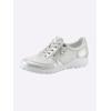 Sneaker WALDLÄUFER, Damen, Gr. 8, silber (silberfarben), Nubukleder, Textil, sportlich, Schuhe