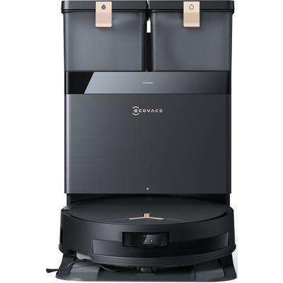 ECOVACS Saugroboter "mit Wischfunktion, DEEBOT T50 MAX PRO OMNI Gen2", schwarz, B:35,3cm H:9,8cm T:35cm, Saugroboter
