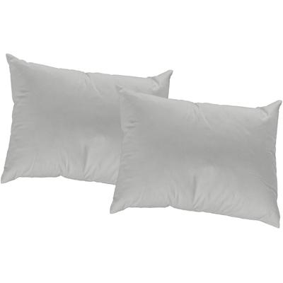 Kissenhülle ADAM "Uni Light Collection", grau (hellgrau), B:60cm L:40cm, Baumwolle, Obermaterial: 100% Baumwolle, Kissenbezüge, im Uni Design Image