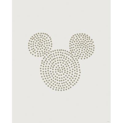 Bild KOMAR "Mickey´s Score", beige (farbe bild(er): beige), B:40cm H:50cm, Papier, Holz, Bilder, Wandbild zur Dekoration im Kinderzimmer - ohne Rahmen Image