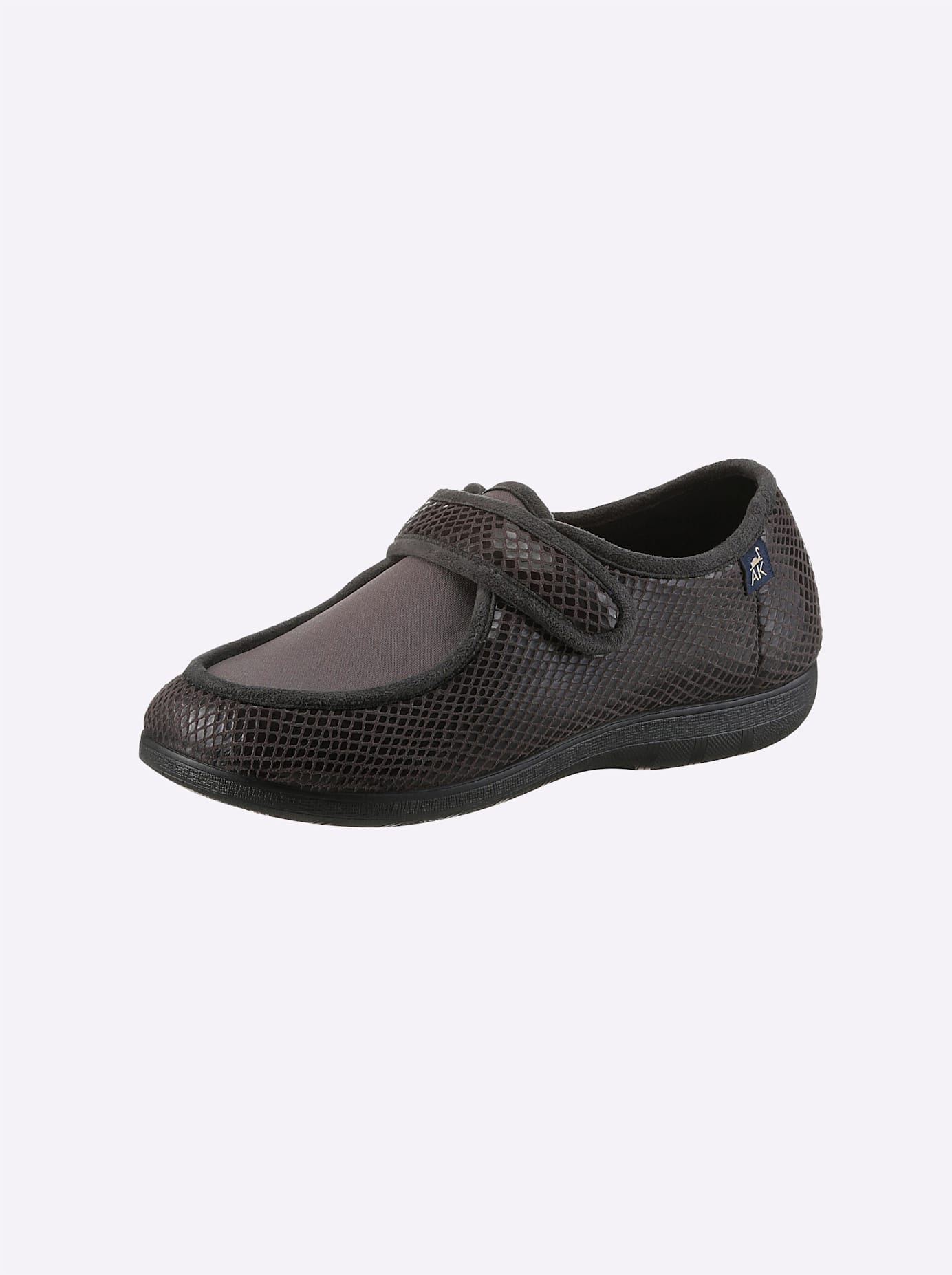 Hausschuh CASUAL LOOKS, Damen, Gr. 36, grau (hellgrau), Textil, Modisch, Schuhe