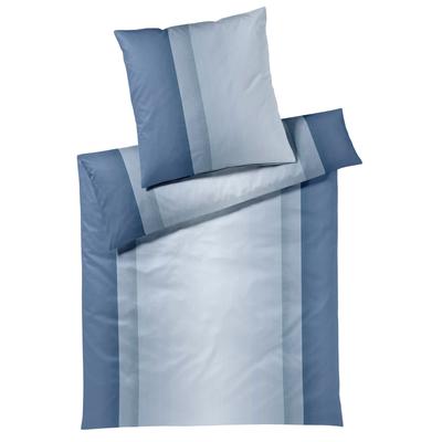 Bettwäsche ELEGANTE "Silhouette", stahlblau, B/L: 155cm x 220cm, , Jersey, B/L: 80cm x 80cm, Jersey, Obermaterial: 100% Baumwolle, Bettwäsche, angenehmes Hautgefühl Image