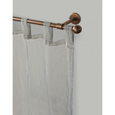 Gardinenstange GARESA "BOLTI", braun (bronzefarben), L:420cm Ø:16mm, Metall, Gardinenstangen, Vorhanggarnitur, verlängerbar, Wandmontage, ohne Ringe Image