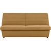 2-Sitzer "LOOKS VIII", gelb (senf), B:185cm H:92cm T:103cm, 100% Polyester, LOOKS BY WOLFGANG JOOP, Sofas, Quersteppung, ohne Armlehnen, in zwei verschiedenen Größen