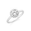 Fingerring LADY Gr. 20, silber (silber 925), Fingerringe, Damen, 20, Silber 925 (Sterlingsilber)