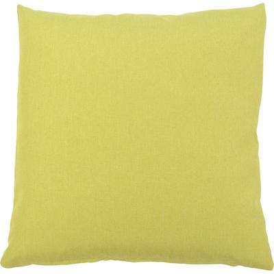 Dekokissen GÖZZE "Milano", grün (hellgrün, unifarben), B:40cm L:40cm, Polyester, Dekokissen_Sitzkissen_Kissenhüllen, mit Reißverschluss, Kissenhüle ohne Füllung, 2 Stück Image