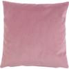 Dekokissen GÖZZE "Duval", rosa (altrosa, unifarben), B:50cm L:50cm, Polyester, Dekokissen_Sitzkissen_Kissenhüllen, mit Reißverschluss, Kissenhüle ohne Füllung, 2 Stück