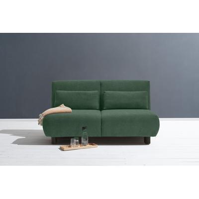 Schlafsofa ELL + ELL "Minou", blau (blaugrün), B:160cm, Sofas Image