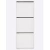 Schuhschrank HEINE HOME, weiß, B:50cm H:135cm T:20cm, MDF, Schränke