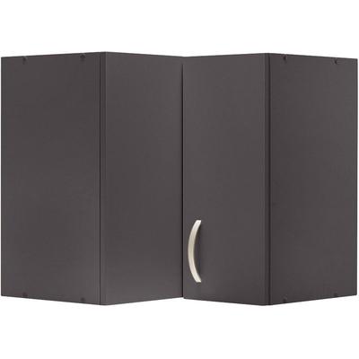 Hängeschrank WIHO KÜCHEN "Flexi", grau (front und korpus: anthrazit), B:60cm H:56,5cm T:35cm, Schränke Image