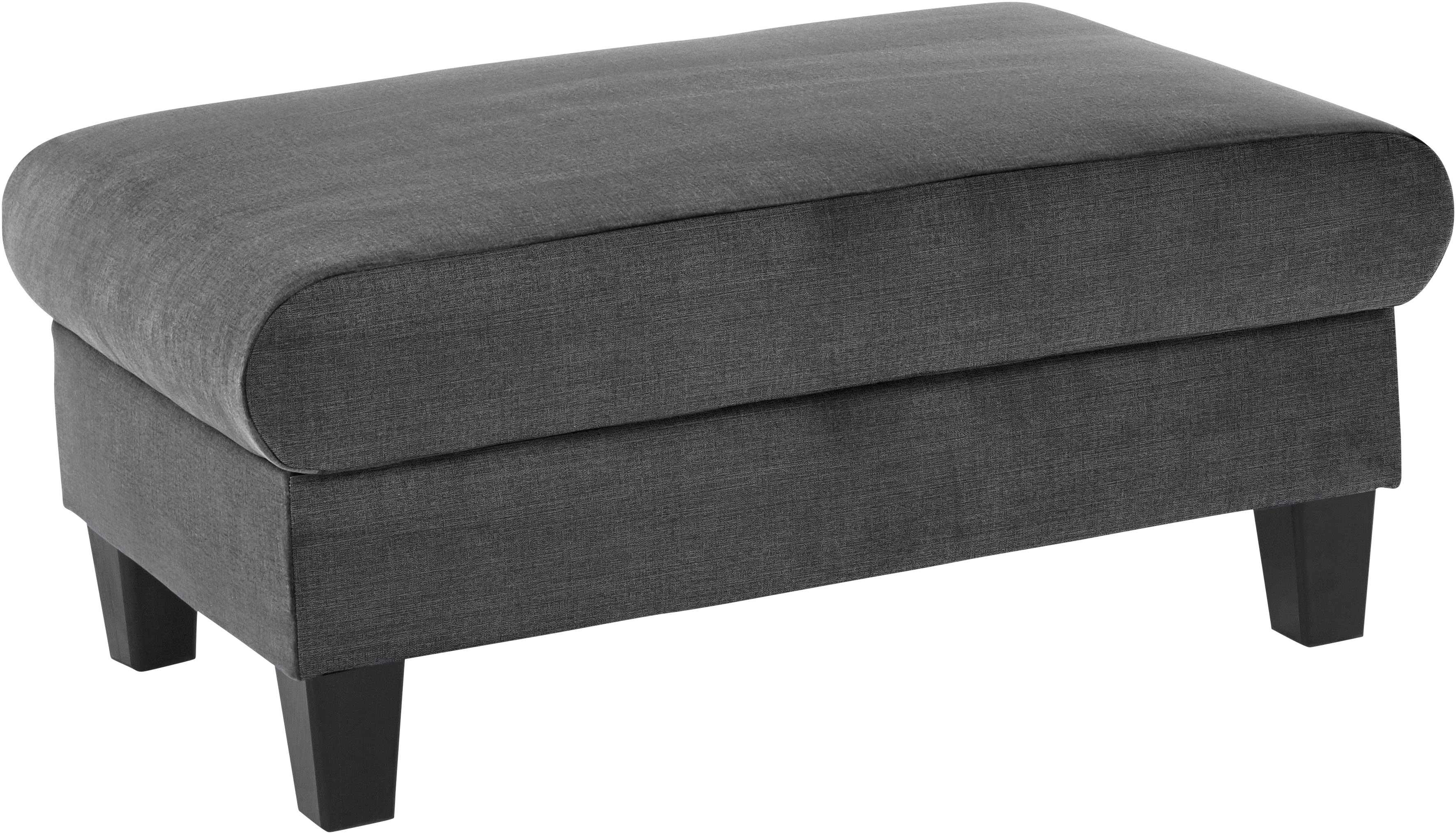 Stauraumhocker COTTA "Morven", grau (dunkelgrau), B:100 H:45 T:65, Microfaser PRIMABELLE (100% Polyester);Flachgewebe (100% Polyester);Samtstruktur (100% Polyester), Hocker, Hocker mit Stauraum Polsterhocker, mit Stauraum Image