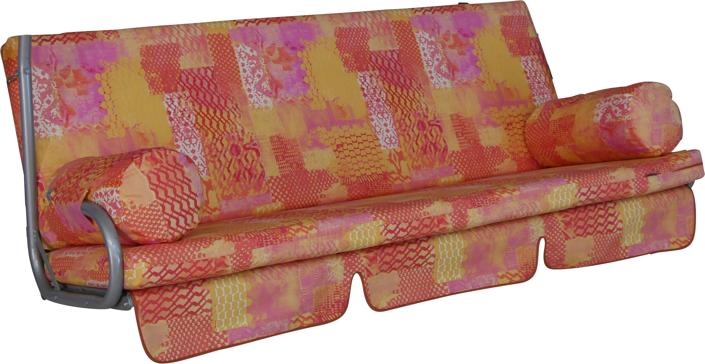 Bankauflage "Trend, TOPSELLER", rot, B:178cm H:9cm T:180cm, Obermaterial: 100% Baumwolle. Füllung: 100% Polyurethan, ANGERER FREIZEITMÖBEL, Polsterauflagen, Bankauflage