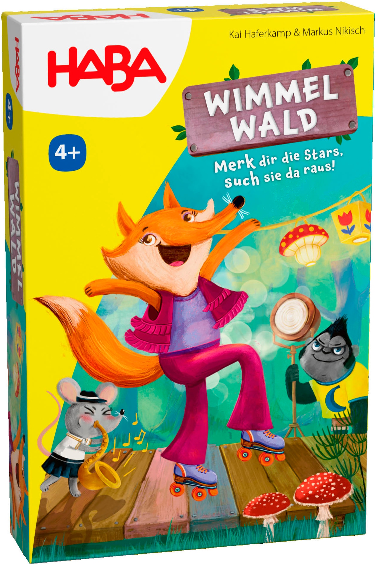 Spiel HABA "Wimmelwald", bunt, Spiele, Jungen, Holz, Pappe