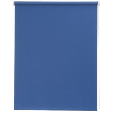 Seitenzugrollo SUNLINES "Uni" Gr. 4, blau, B:122cm H:180cm, Polyester, Rollos, 1 Stück Image