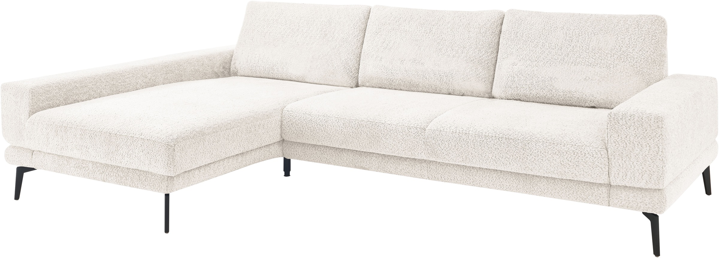 Ecksofa "SO 3600 optimaler Sitzkomfort in Federkern o. Kaltschaum, 2 Sitzhöhen", weiß (kama natur), B:293cm H:87cm T:180cm, 100% Polyester, SET ONE BY MUSTERRING, Sofas, Ecksofa, Sitzhöhe 42 cm, Federkern, B 293 x T 180 cm, Kama natur