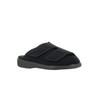 Pantoffel, Gr. 44, schwarz, Textil, Schuhe