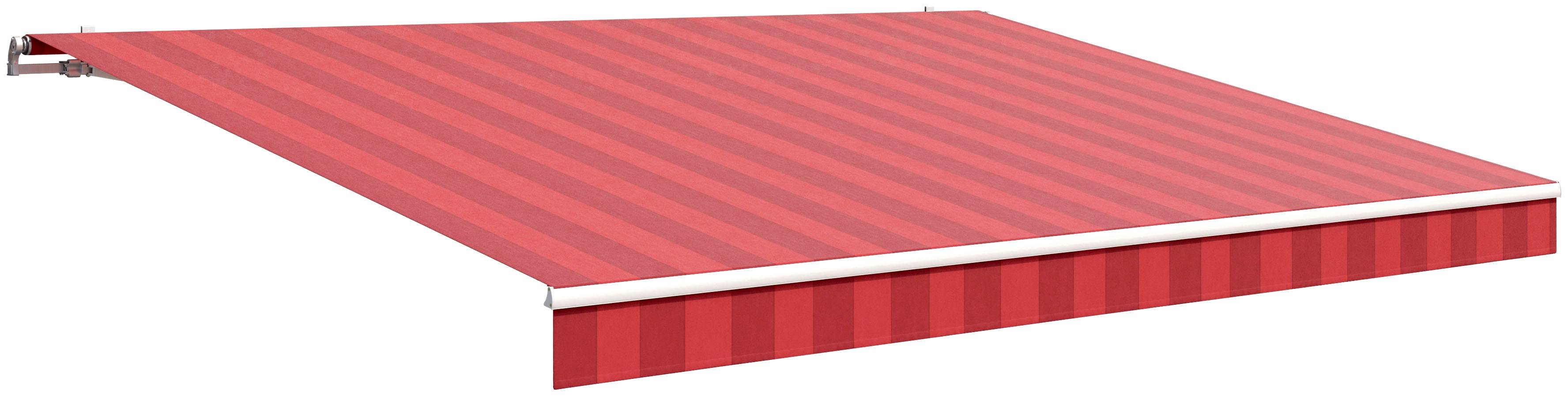 Gelenkarmmarkise WISMAR "Classic", rot (bordeaux), B:400cm H:25cm, Polyacryl, Markisen Image
