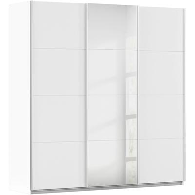 Schwebetürenschrank RAUCH "Kleiderschrank Schrank Garderobe CORTONA inkl. Inneneinteilung", weiß, B:203cm H:210cm T:62cm, Holzwerkstoff, Schränke, 2 Stoffboxen und zusätzlichen Einlegeböden MADE IN GERMANY, Topseller Image