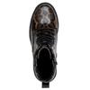Stiefelette JANA, Damen, Gr. 41, schwarz (schwarz, gemustert), Textil, feminin, Schuhe