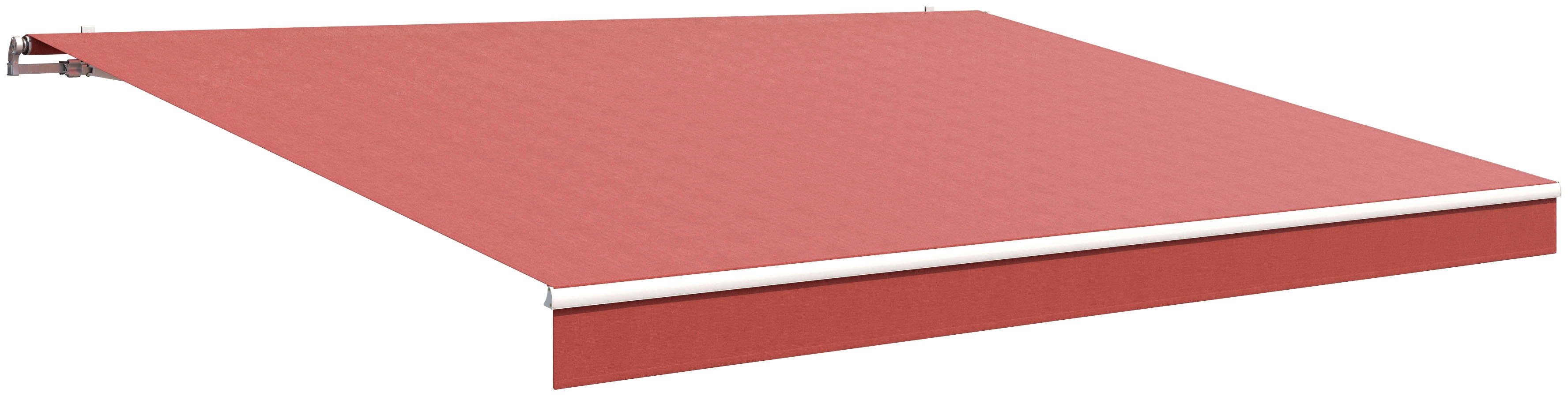 Gelenkarmmarkise WISMAR "Classic", rot (rostrot), B:600cm H:25cm, Polyacryl, Markisen Image