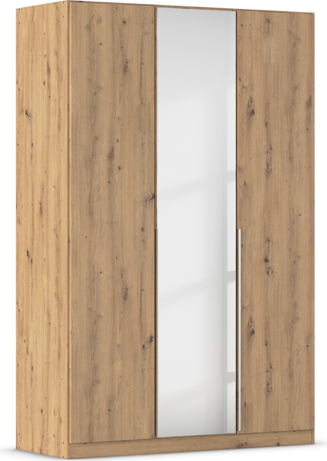 Drehtürenschrank RAUCH "Kleiderschrank Schrank Garderobe AGORDO mit Dekor- oder Hochglanzfront", braun (eiche artisan), B:136cm H:210cm T:54cm, Holzwerkstoff, Schränke, durchdachte Innenausstattung, in 7 Breiten und 2 Höhen MADE IN GERMANY, Topseller Image