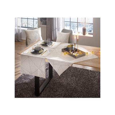Tischdecke Gr. 1, silber (weiß, silberfarben), B:85cm L:85cm, Tischdecken Image