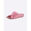 Pantolette ANDREA CONTI, Damen, Gr. 36, rosa (altrosa), Glattleder, modisch, Schuhe