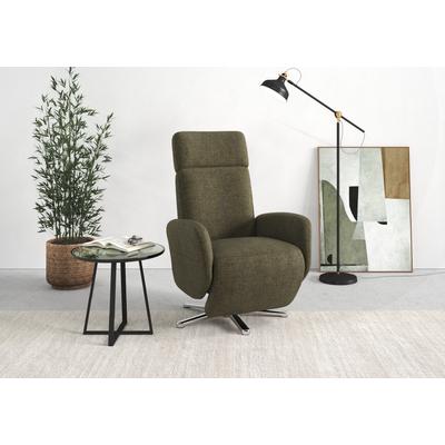 TV-Sessel SIT & MORE "Grenoble, inkl. Kopfteilverstellung und kabelgebundener Fernbedienung", grün (khaki), B:71cm H:110cm T:82cm, Sessel, wahlweise mit 2 Motoren und Akku und Aufstehhilfe Image