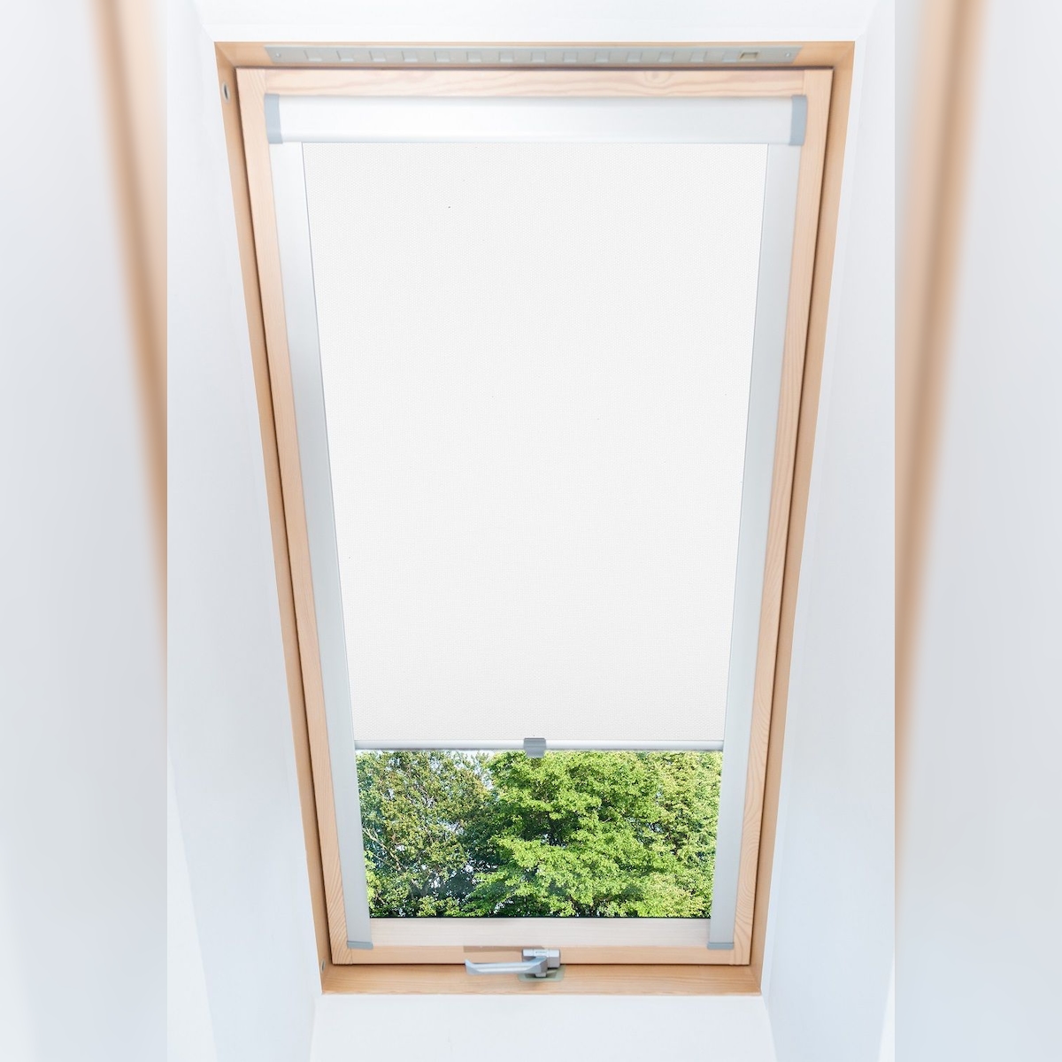 KS Handel 24 Dachfensterrollo Thermo verdunkelnd passend für Velux 035 (Baujahr 1972-2022) Weiss Image