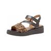 Riemchensandale TAMARIS "Tamaris Sandalen Leder", Damen, Gr. 39, schwarz, Leder, casual, Schuhe
