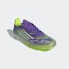 Fußballschuh ADIDAS PERFORMANCE "F50 PRO FIRM GROUND BOOTS", Gr. 42,5, lila rush, cloud weiß, lucid lemon, Synthetik, Textil, sportlich, Schuhe, geeignet für Rasenplätze