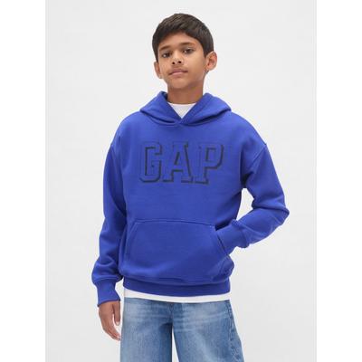 Gap Blue Relaxed Logo Hoodie