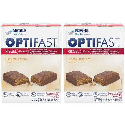2x Optifast Riegel Cappuccino 2x6x65 g Image