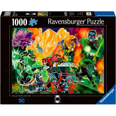 Puzzle RAVENSBURGER "DC Comics, Justice League - Grüne Laternen", bunt, Puzzles, KinderB:70cm H:50cm, Motiv, Made in Germany, B:70cm H:50cm
