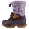 Snowboots LURCHI "Finn", Kinder, Gr. 33, lila (lila, flieder), Synthetik, Textil, sportlich, Schuhe, Winterboots mit Schurwolle, Größenschablone zum Download