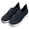 Slip-On Sneaker ARA "LISSABON", Damen, Gr. 5,5 (38,5), blau (dunkelblau), Textil, Microfaser, unifarben, casual, Schuhe, Slipper, Sneaker in Komfortweite G (= weit)