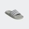 Badesandale ADIDAS ORIGINALS "ADILETTE", Gr. 38, grau two, crystal weiß, grau two, Textil, sportlich, Schuhe