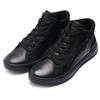 Sneakerboots ARA "ROM", Damen, Gr. 6,5, schwarz, Glattleder, Veloursleder, unifarben, casual, Schuhe, High Top Sneaker, Schnürboots in bequemer Schuhweite G (= weit)